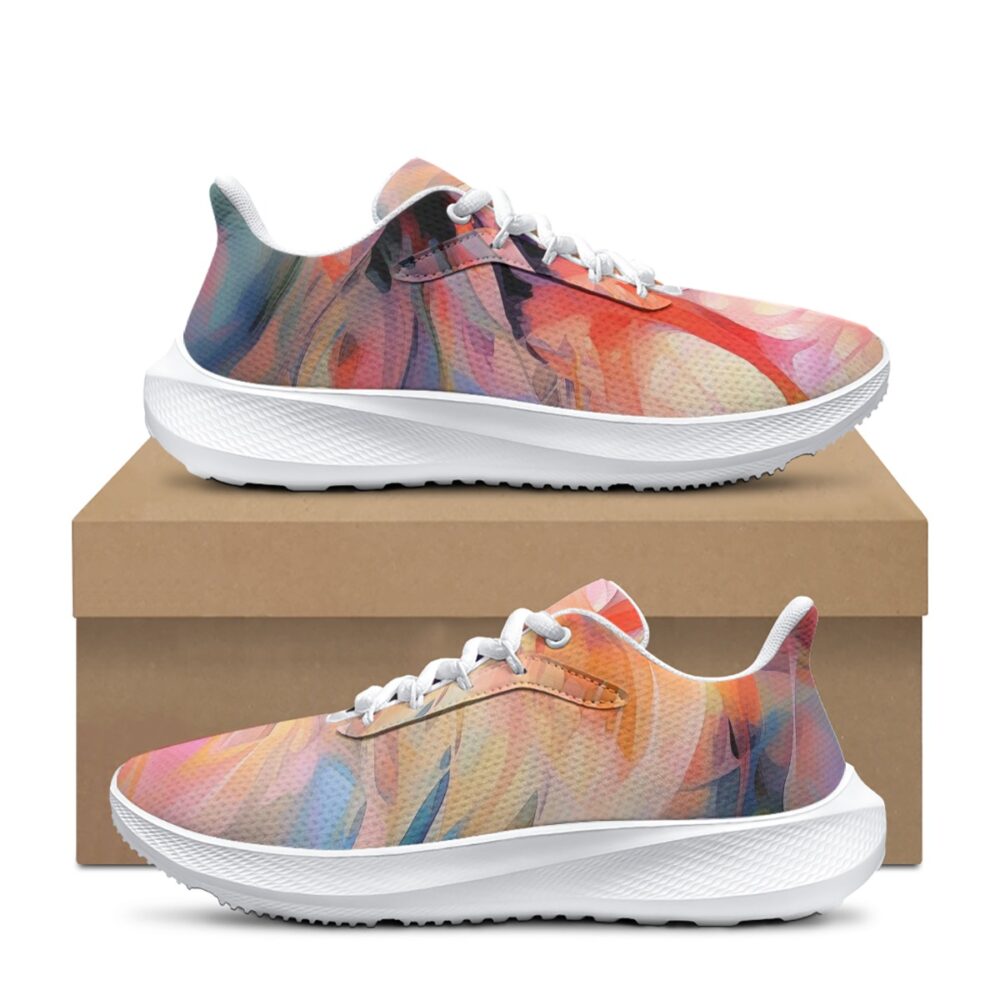 Cushioned Knit Shoes for Urban Walking - Fox Out Look
