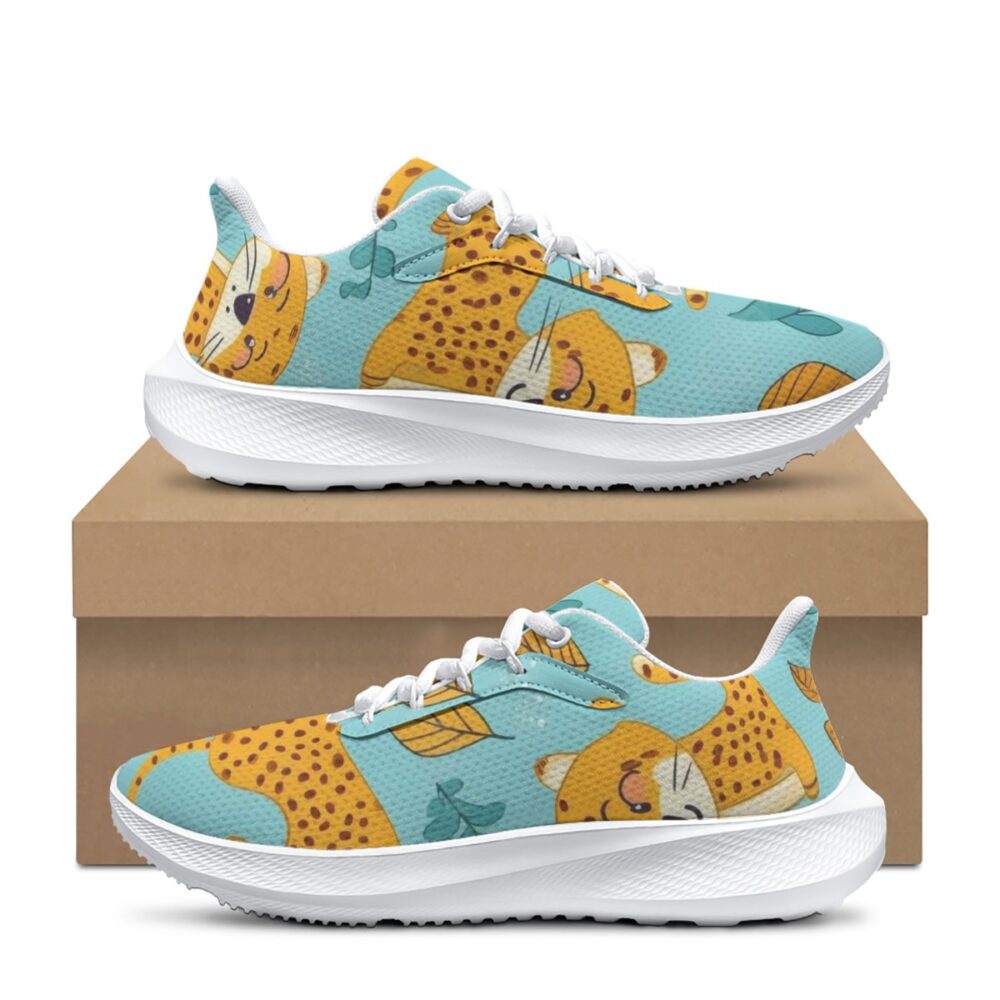All-Day Walk Sneakers with Breathable Fabric - Fox Out Look