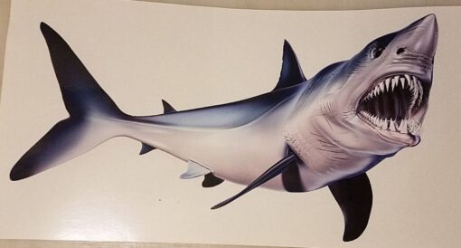 Mako Shark Decal Unleash the Predator on Your Boat - Image 5