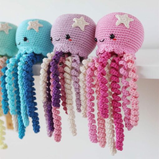 Adorable Crochet Octopus Toy A Comforting Companion for Preemies - Image 4