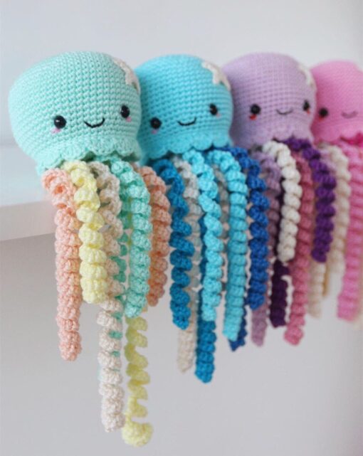 Adorable Crochet Octopus Toy A Comforting Companion for Preemies - Image 5