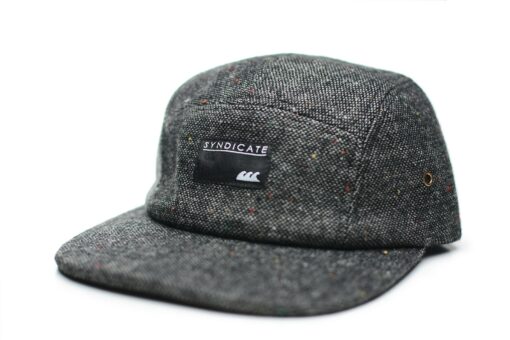Cozy Grey Wool 5-Panel Hat Elevate Your Winter Style - Image 3