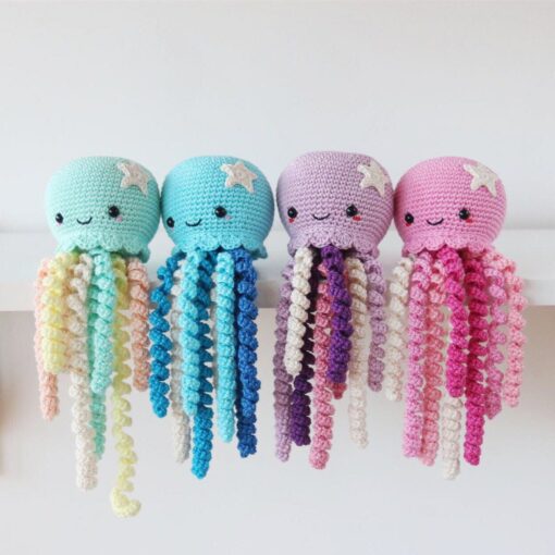 Adorable Crochet Octopus Toy A Comforting Companion for Preemies - Image 2