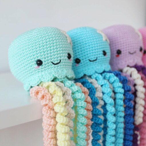 Adorable Crochet Octopus Toy A Comforting Companion for Preemies - Image 6