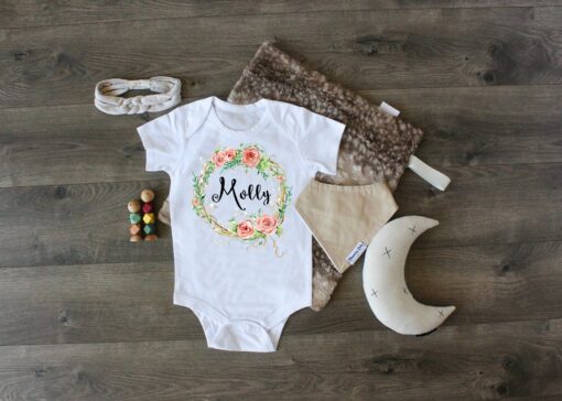 Personalized Baby Onesie Capture Your Little One's Unique Charm - Image 3
