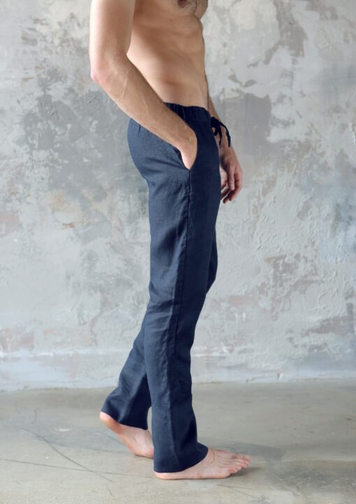 Premium Linen Pants for Men Sustainable Comfort and Style - Image 3