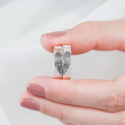 Engrave Your Cherished Memories Personalized Handwriting Ring for Eternal Bonds - Image 2