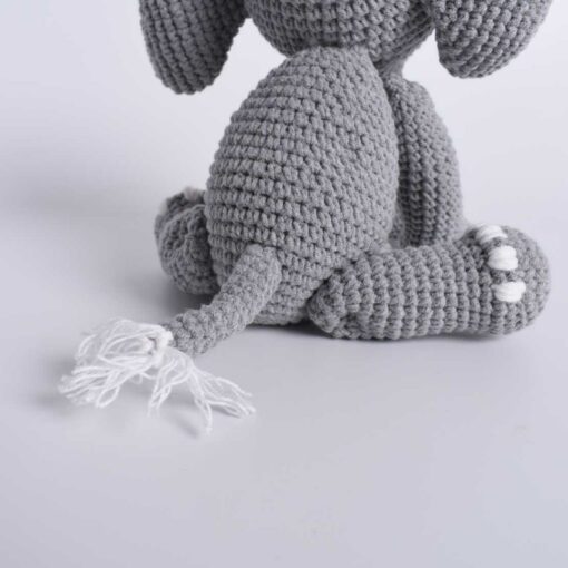 Adorable Grey Elephant Amigurumi A Cherished Gift for Little Ones - Image 2