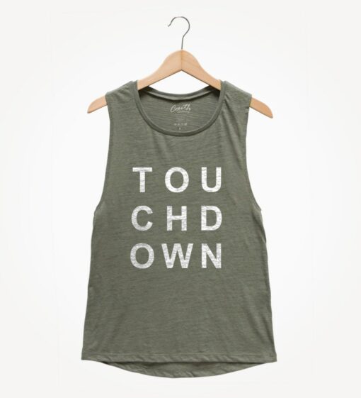 Women's Football Tank Top Touchdown-Ready Style for Game Day and Beyond - Image 4