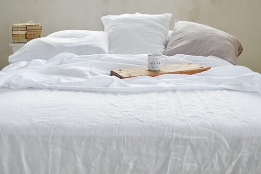 Undyed Linen Duvet Cover Experience the Pure Embrace of Nature's Softness - Image 6