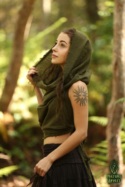 Enchanting Festival Hood Top Embrace the Spirit of Freedom and Style - Image 2