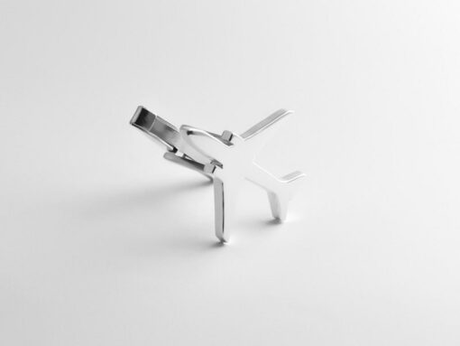 Boeing Airplane Cufflinks Elevate Your Style with Aviation Elegance - Image 3