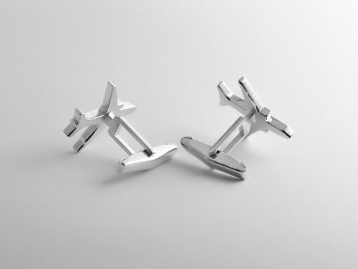 Boeing Airplane Cufflinks Elevate Your Style with Aviation Elegance - Image 6