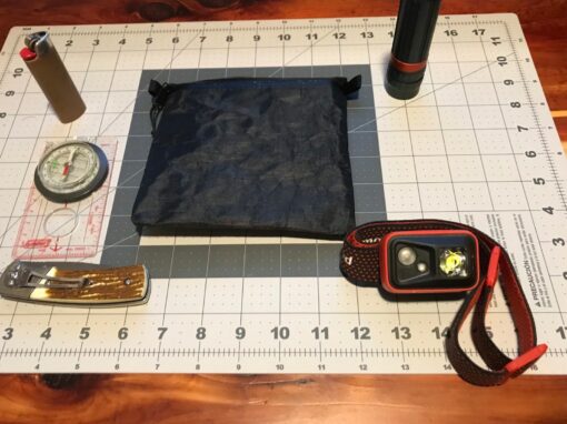 Ultralight Cuben Fiber DCF Dyneema/ULTRA Zip Pouch The Ultimate Backpacking Essential - Image 4