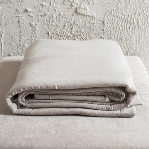 Luxurious Natural Linen Blanket Elevate Your Sleep with Comfort and Style - Image 2
