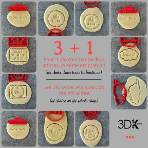 Personalized Petite Butter Cookie Cutter French-Crafted Culinary Artistry - Image 2