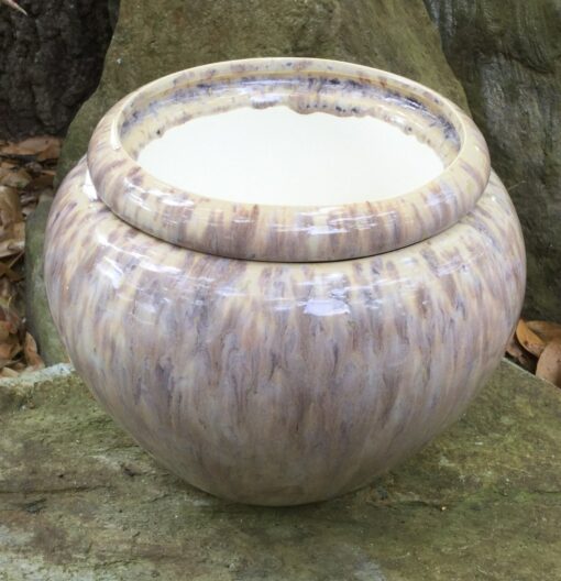 Self-Watering African Violet Pot Modern Minimalist Design, Large Capacity, Tapered Shape, Taupe, Beige, Lavender - Image 2