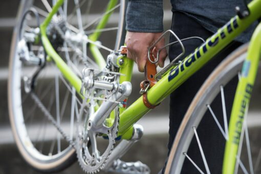 The "Little Lifter" Leather Bicycle Handle Elevate Your Ride with Style and Comfort - Image 5