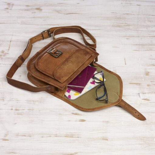Personalized Saddlebag Elevate Your Style with a Monogrammed Leather Masterpiece - Image 6