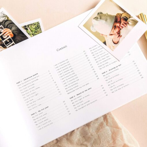 Timeless Treasures Capture Your Baby's Precious Moments in a Luxurious Memory Book - Image 4