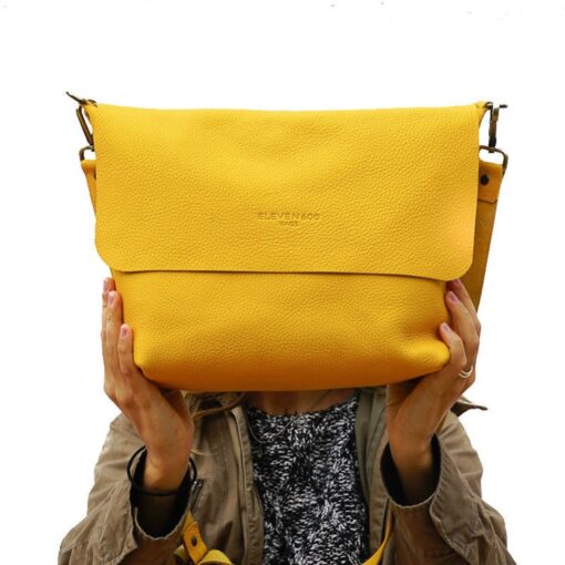 Handmade Leather Crossbody Bag The Original UN - Image 3