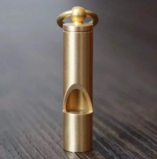 The Ultimate Survival Whistle Earsplitting Brass, Unwavering Reliability, Lifetime Guarantee - Image 6