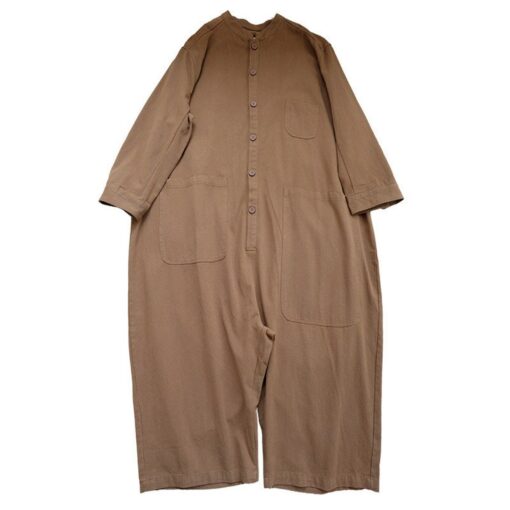 Cozy Cotton Jumpsuits Effortless Style and Comfort for Women - Image 4