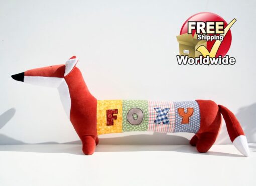 Personalized Rusty Foxy The Perfect Baby Shower Gift and Kids Room Decor - Image 2