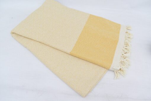 Cozy Comfort Indulge in the Warmth of Our Organic Turkish Blanket, 79x90 - Image 5
