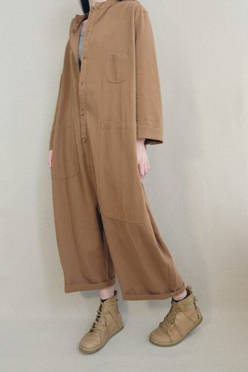 Cozy Cotton Jumpsuits Effortless Style and Comfort for Women - Image 6