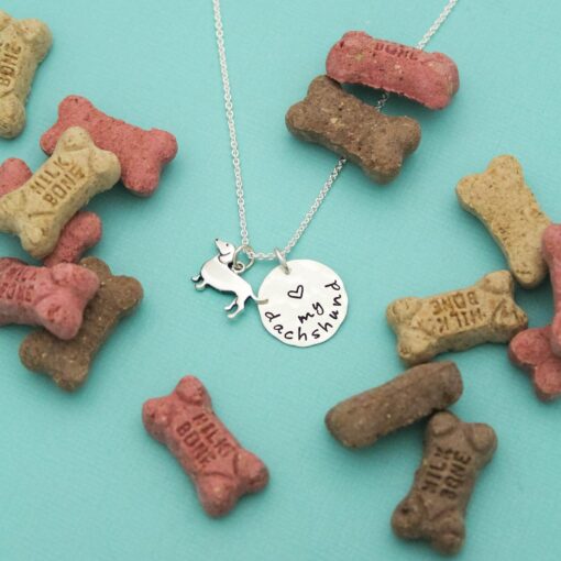 Paw-some Dachshund Necklace Sterling Silver Charm for Dog Lovers - Image 3
