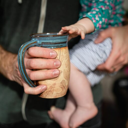 Exquisite Handmade Ceramic Coffee Mug A Perfect Gift for Coffee Aficionados - Image 5