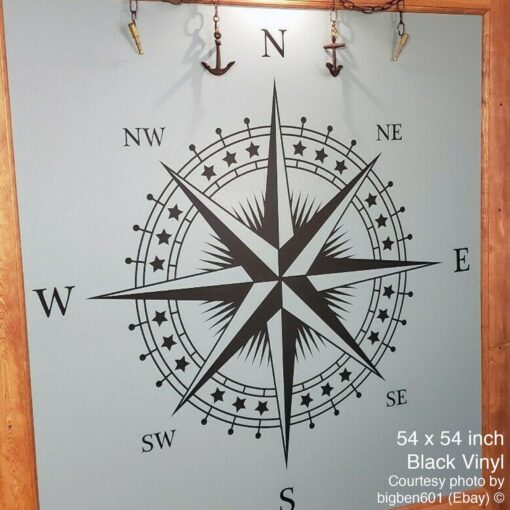 The Patriot Compass Wall Decal Embark on a Nautical Adventure for Your Home - Image 2