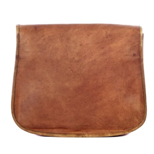 Personalized Saddlebag Premium Leather, Monogrammed Crossbody, Large Shoulder Bag - Image 4