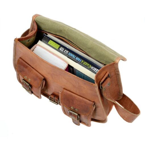 Personalized Saddlebag Premium Leather, Monogrammed Crossbody, Large Shoulder Bag - Image 6