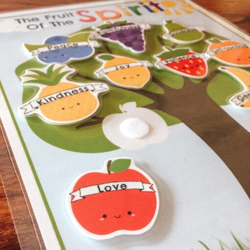 Fruit of the Spirit Preschool Printable Cultivating Christian Values Through Play - Image 2