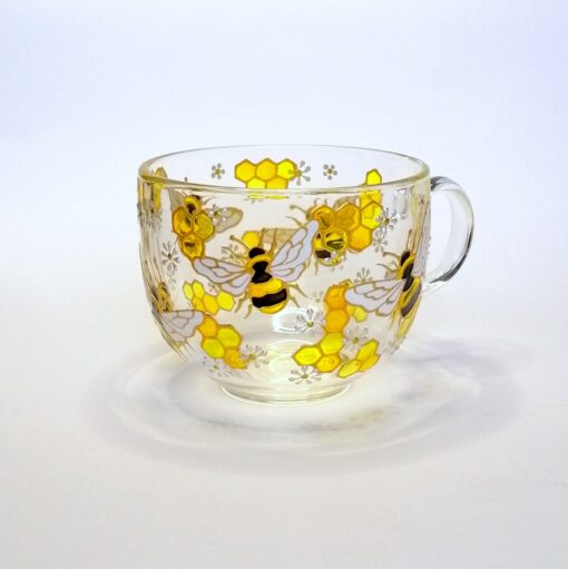 Honeycomb Haven Personalized Bee Coffee Mug for a Buzzing Brew - Image 5