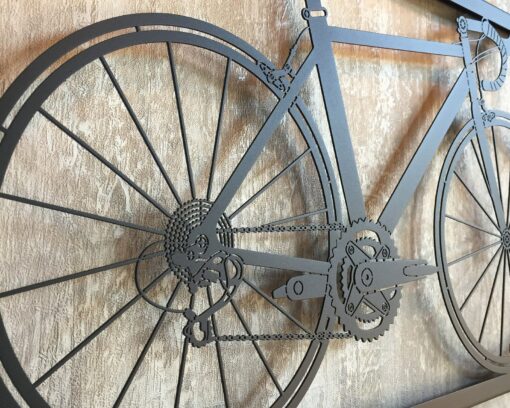 Exquisite Metal Wall Art Pedal Power for Your Home, the Perfect Cycling Gift - Image 2