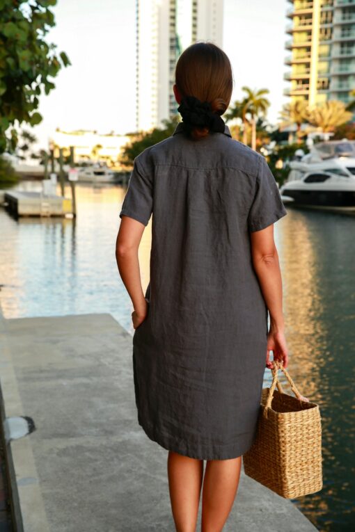 Personalized Linen Dress A Timeless Gift for Mom on Mother's Day - Image 6