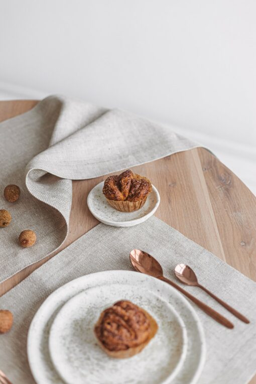 Rustic Farmhouse Linen Placemats Elevate Your Dining Experience with Natural Elegance - Image 2