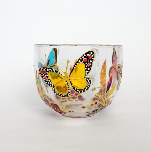 Hand-Painted Monarch Butterfly Coffee Mug A Nature Lover's Delight - Image 2