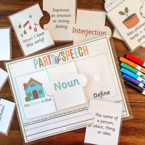 Interactive Grammar Adventure Unlocking Parts of Speech for Young Explorers - Image 3