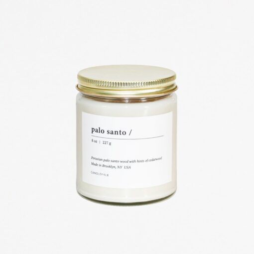 PALO SANTO Hand-Poured 8 oz Soy Candle for Purification and Relaxation - Image 2