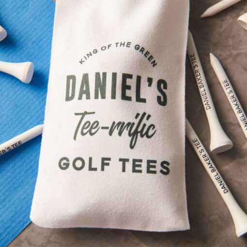 Personalized Golf Tees and Bag Elevate Your Game with Style and Precision - Image 3