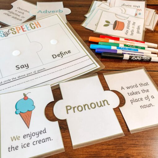 Interactive Grammar Adventure Unlocking Parts of Speech for Young Explorers - Image 4