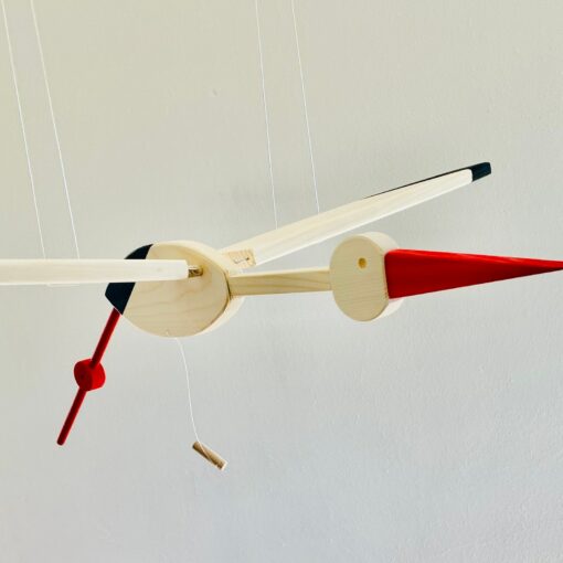 Eco-Friendly Stork Nursery Mobile A Cherished Gift for New Parents - Image 5