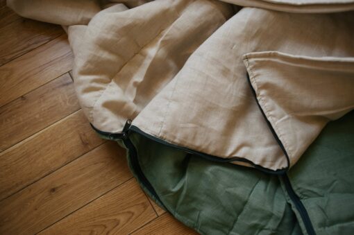 Organic HEMP Sleeping Bag Sustainable Comfort for Restful Nights - Image 6