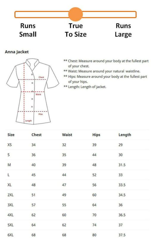 Personalized Anna Jacket Embroidered Salon Stylist Uniform for Hairdressers - Image 2