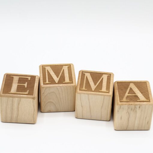 Personalized Wooden Name Blocks Build Your Child's Literacy and Imagination - Image 4