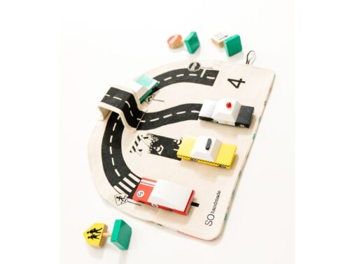 Toddler Car Play Mat Portable Busy Board for Travel, Waldorf-Inspired Activity Set for Kids - Image 6